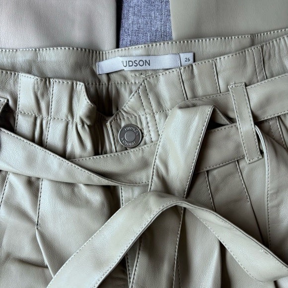 HUDSON Women's Remi High Rise, Paperbag, Straight Jean, Size 26 - Picture 11 of 12